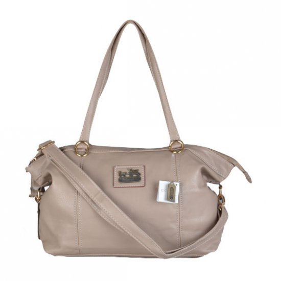 Coach Bleecker Logo Charm Medium Ivory Satchels DWR | Coach Outlet Canada - Click Image to Close